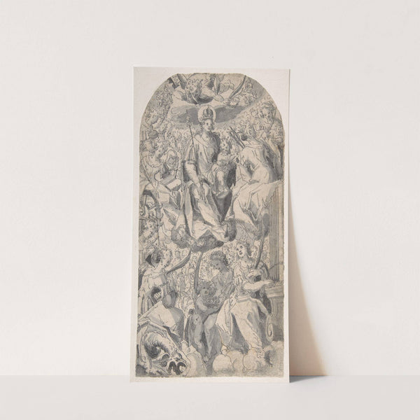 Madonna and Child Surrounded by Female Saints (1600–1678) by Joseph Heintz The Elder
