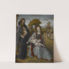 Madonna and Child with Saint and a Donor by Master of the Sforza Altarpiece