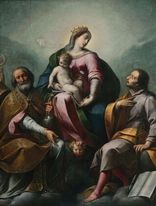 Madonna and Child with Saints — size preview