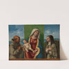 Madonna and Child with Saints Francis and Clare by Giovanni Battista Cima da Conegliano