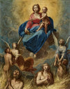 Madonna and Child with Souls in Purgatory