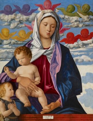 Madonna And Child With St. John The Baptist