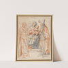 Madonna and Child with St. John the Baptist and St. Augustine by Giuseppe Cesari