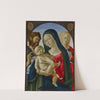 Madonna And Child With St. John The Baptist And St. Mary Magdalene by Neroccio di Bartolommeo de&#039; Landi