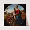 Madonna and Child with the Infant Saint John the Baptist (1518-1520) by Giuliano Bugiardini