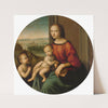 Madonna And Child With The Infant Saint John The Baptist by Master of the Scandicci Lamentation