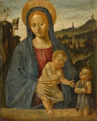 Madonna and Child with the Infant Saint John the Baptist (early 16th century)