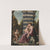 MADONNA AND CHILD WITH THE INFANT SAINT JOHN THE BAPTIST, AMONG ARCHITECTURAL RUINS, A LANDSCAPE BEYOND (circa 1600) by Italian School