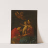 Madonna and Child, worshipped by St Carlo Borromeo by Simone Cantarini
