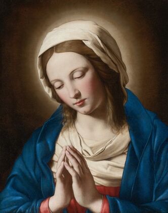 Madonna At Prayer