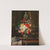 Madonna in a Niche with a Sumptuous Bouquet of Flowers by Leopold Brunner the Elder