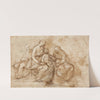 Madonna mit Kind und den Heiligen Anna und Joseph by Guglielmo Caccia