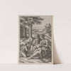 Madonna under a Palm Tree by Marcantonio Raimondi