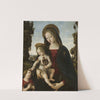 Madonna with Child Jesus and St. John by Pinturicchio
