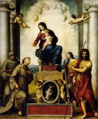 Madonna with St. Francis