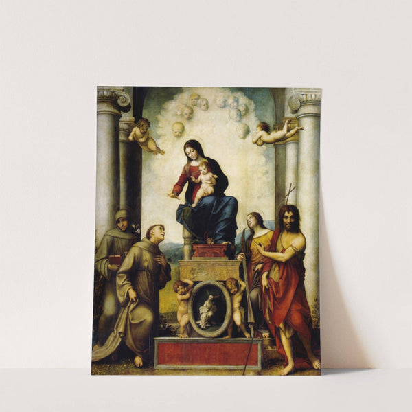 Madonna with St. Francis by Correggio