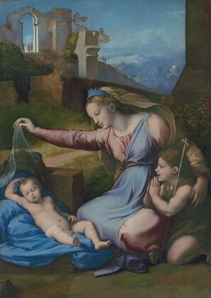 Madonna with the Blue Diadem (1500-1520)