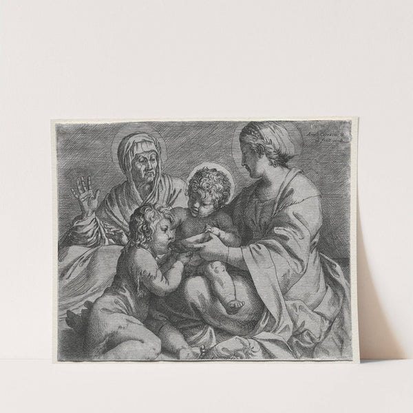 Madonna with the Bowl (1606) by Annibale Carracci