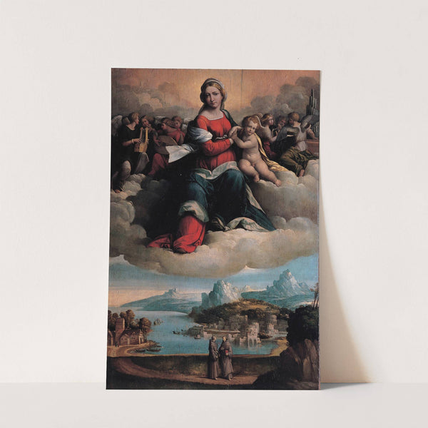 Madonna with the Child in Glory and Holy Ones (1530) by Benvenuto Tisi
