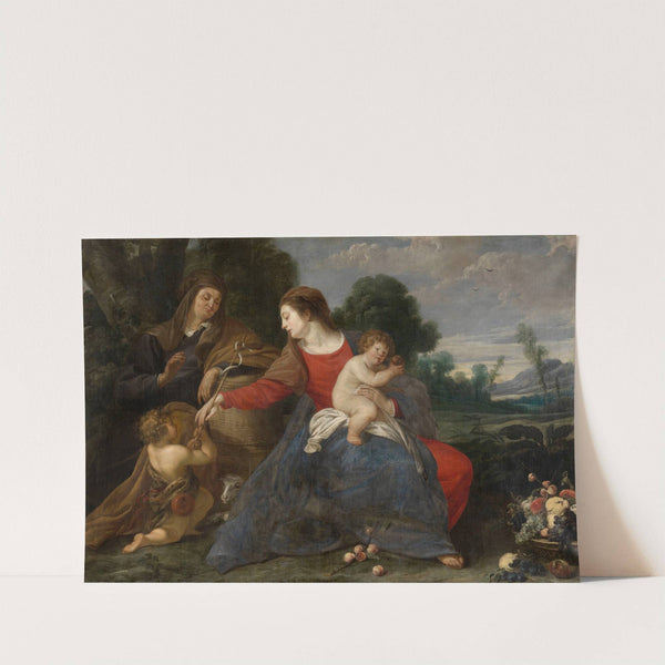 Madonna with the Infant Saint John the Baptist and Elisabeth by Theodoor Rombouts
