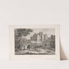 Madrid Chateau around 1724 (1838) by Etienne Devilliers