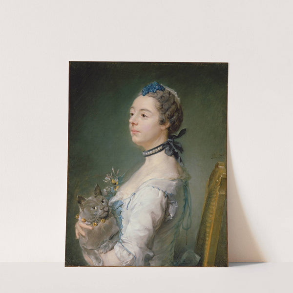 Magdaleine Pinceloup de la Grange, née de Parseval by Jean-Baptiste Perronneau
