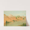 Magnificent Clay Bluffs, 1800 Miles Above St. Louis by George Catlin