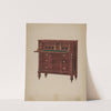 Mahogany Desk by Edward A. Darby