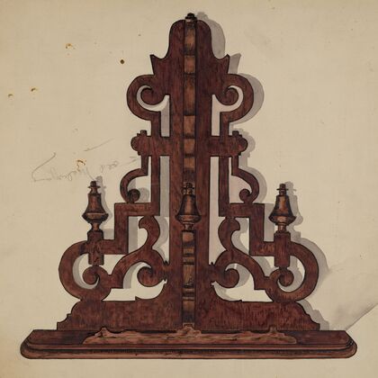 Mahogany Shelf