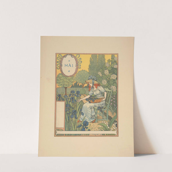 Mai (1894-1896) by Eugène Grasset