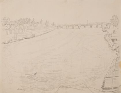 Main River Landscape I (1918)