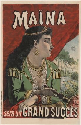 Maïna sera un grand succès affiche (1900)