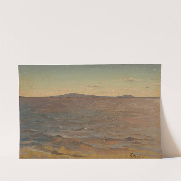 Maine, Lake Katahdin (1879) by Frederic Edwin Church