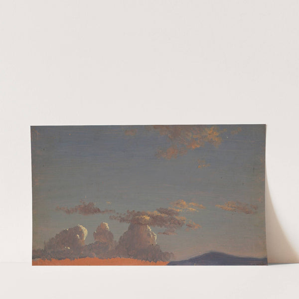 Maine sky study (ca. 1868–69) by Frederic Edwin Church