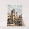 Maison, 14 rue Chanoinesse. (1810-1873) by Auguste-Sébastien Bénard