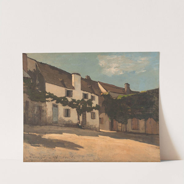 Maison à Hérisson (1876) by Henri-Joseph Harpignies