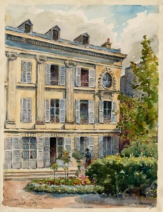 Maison de Franklin, rue raynouard à Passy (1909)