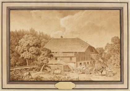 Maison de paysan dans le canton de Berne