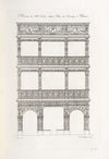 Maison du XVIe. siècle, située rue de l’horloge à Rouen.
