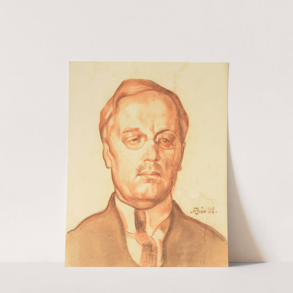 Mait Metsanurga portree (1928) by Nikolai Triik