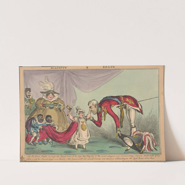 Majesty & grace. (1828) by William Heath
