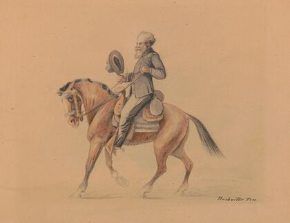 Major Edward Mueller, Nashville, Tennessee, April 1862