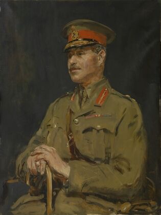 Major-general Sir David Mercer, Kcb, Adjutant-general, Royal Marine Forces, 1916-1920 (1918) — size preview