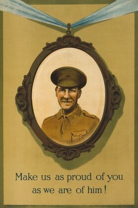 Make us as proud of you as we are of him! (1915)