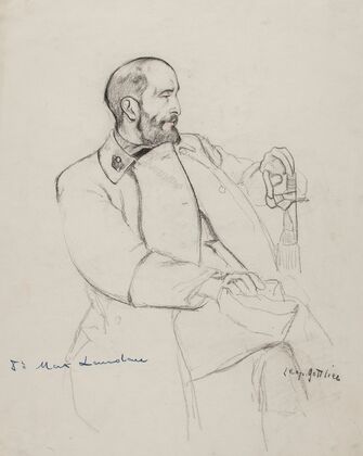 Maksymilian Landau, podporucznik artylerii Legionów Polskich (1915 - 1916)