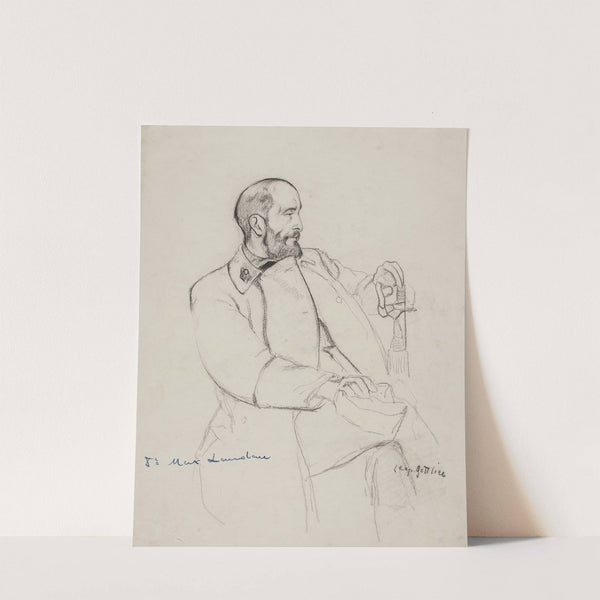 Maksymilian Landau, podporucznik artylerii Legionów Polskich (1915 - 1916) by Leopold Gottlieb