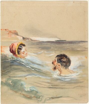 Male and Female Bathers