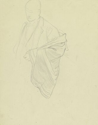 Male garbed figure