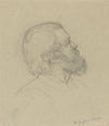 Male head (Between 1839 and 1841)