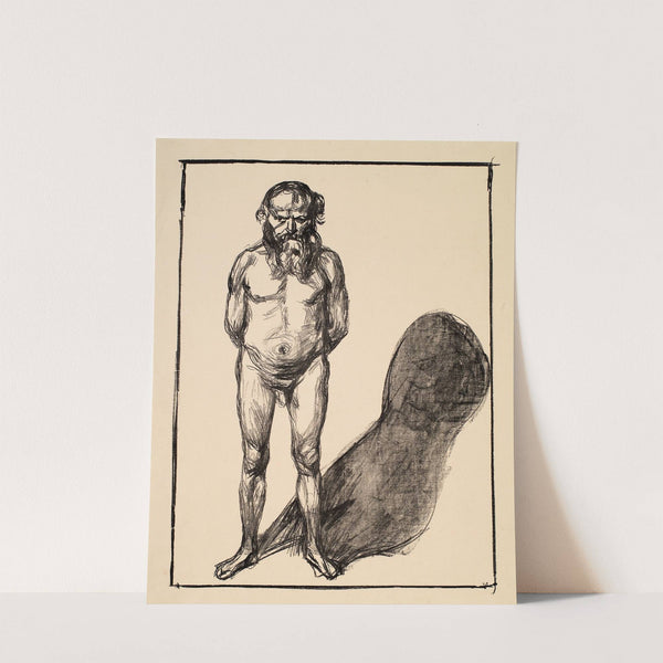Male Nude (1992) by Edvard Munch